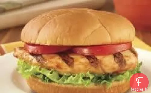 Sandwich Au Poulet Grillé Sucré