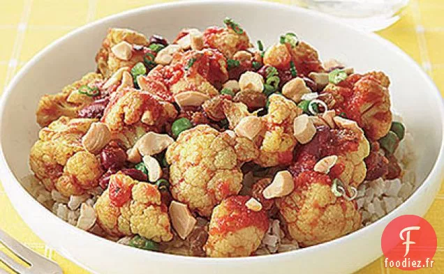 Curry de Chou-Fleur -Noix de Cajou