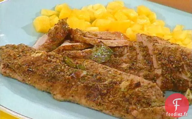 Filet de Porc Épicé Cubain et Riz Soffrito