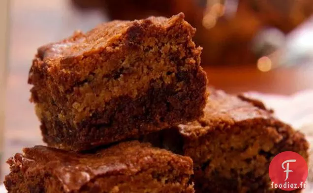 Barres de Brownie aux Pépites de Chocolat