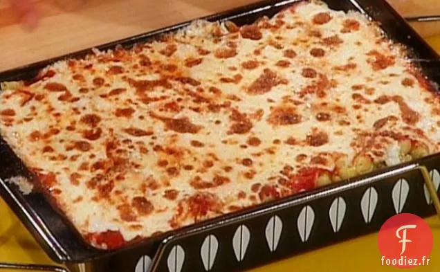 Pâtes Cuites à la Tomate, au Basilic et au Fromage