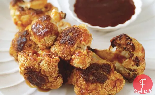 Chou-Fleur Rôti À La Sauce Barbecue Indienne