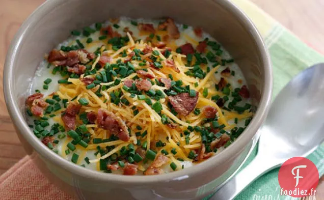 Soupe de Pommes De Terre Au Four