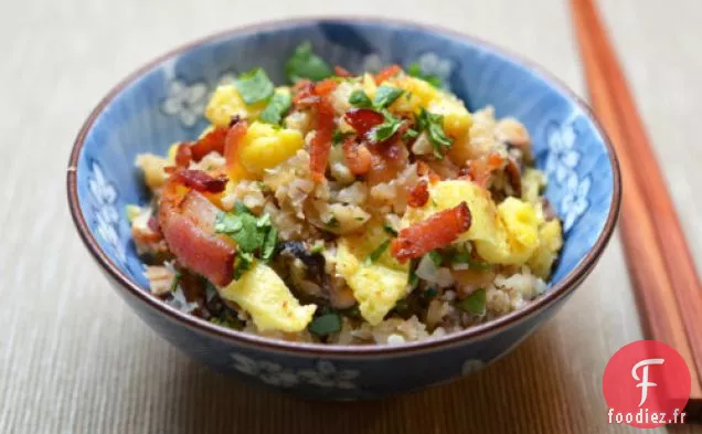 Riz Frit au Chou-Fleur Asiatique