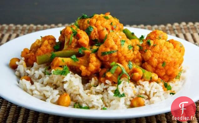 Curry De Chou-Fleur Et Pois Chiches