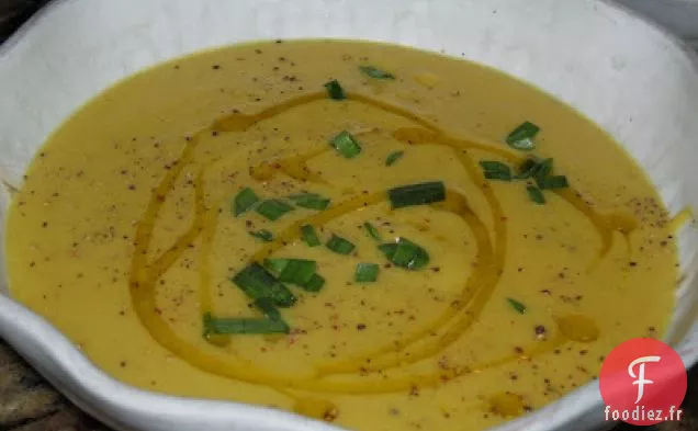 Soupe de Chou-Fleur au Curry de la Diva Domestique