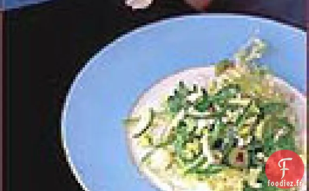 Salade de Chou-Fleur, Broccoflor et Frisée aux Olives