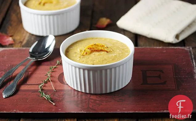Soupe De Courge Rôtie Et Chou-Fleur