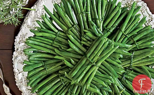 Haricots Verts à la Sauce Hollandaise