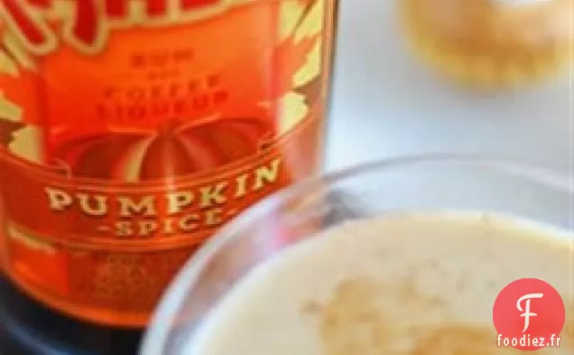 Tarte à la citrouille dans un verre