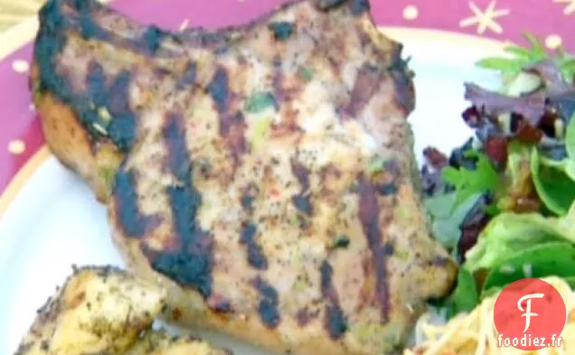 Côtelettes De Porc Grillées