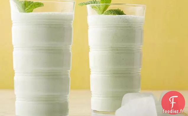 Smoothie au Yaourt à la Noix De Coco Et à la Vanille