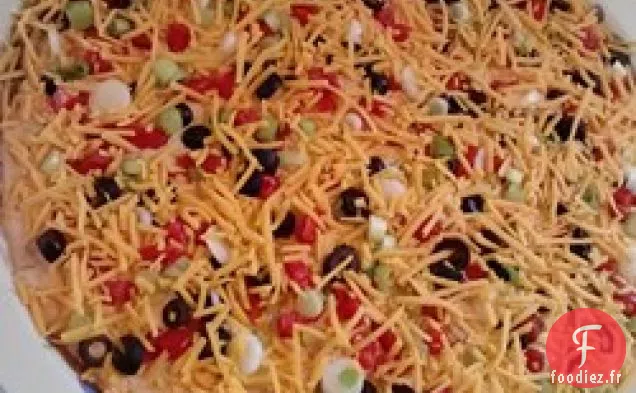 Trempette Délicieuse à la Salade de Tacos