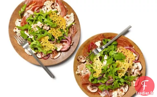 Prosciutto et Légumes Marinés Au Fromage