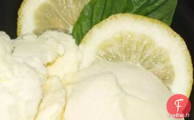 Crème Glacée Au Super Citron