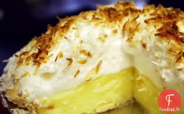 Tarte Meringuée à la Noix De Coco