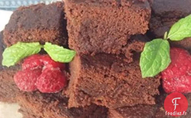 Brownies au Beurre d'Arachide à l'Avocat (Végétalien)