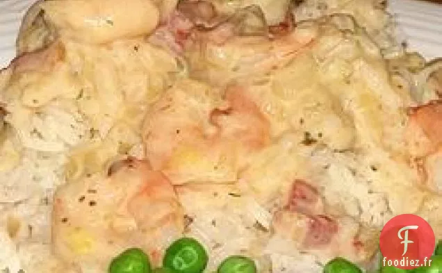 Crevettes et Sauce