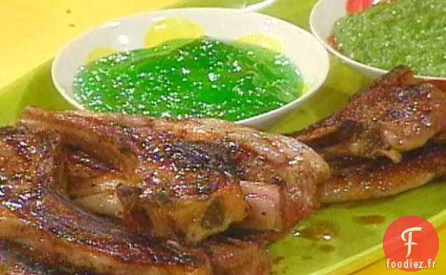 Agneau à la Sauce à la Roquette