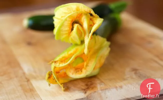 Fleurs de Courgettes Farcies