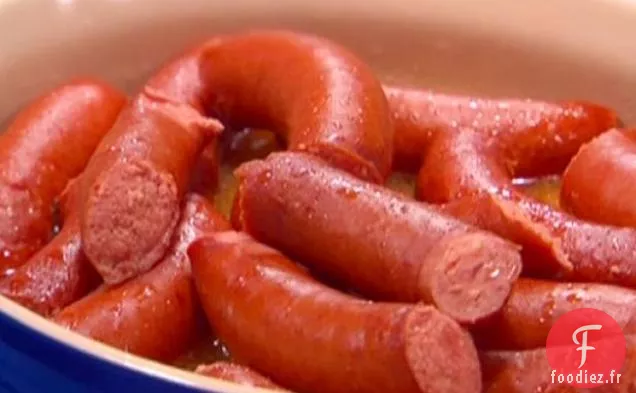 Kielbasa à la Philly avec Kraut de Fenouil et Poivrons