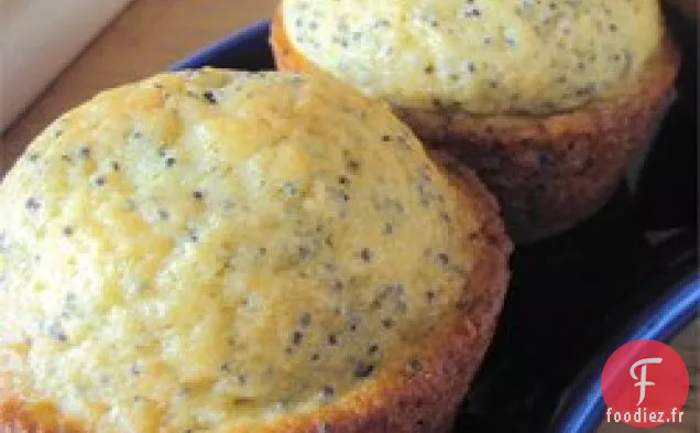Muffins aux Graines de Pavot aux Amandes