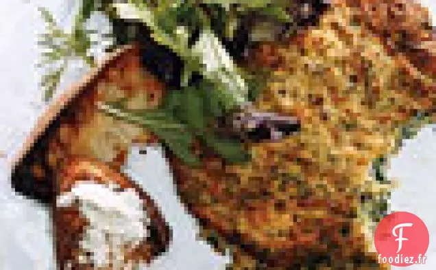 Omelette aux Courgettes Plates