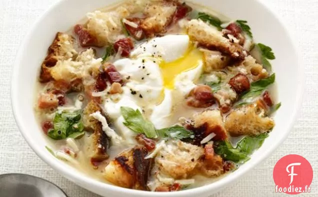 Soupe au Bacon et aux Œufs