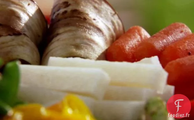Explosion de Légumes Principalement Rôtis