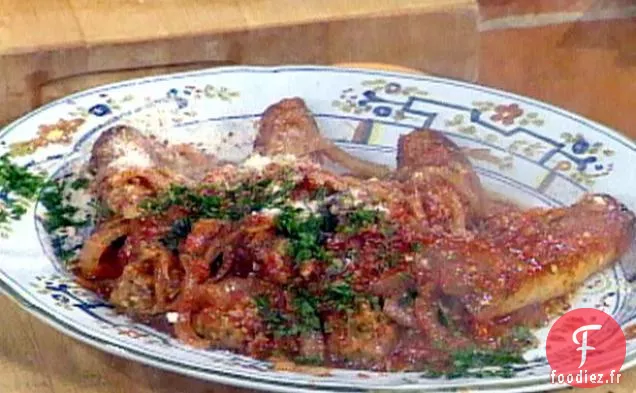 Rouleau de Veau avec Ragoût de Boulettes de Viande: Braciole al Sugo con Polpette