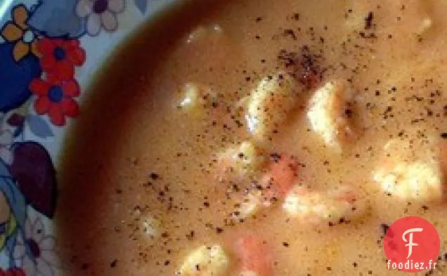 Soupe de Crevettes Féta