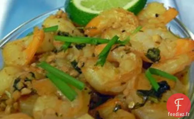 Crevettes à la Tequila