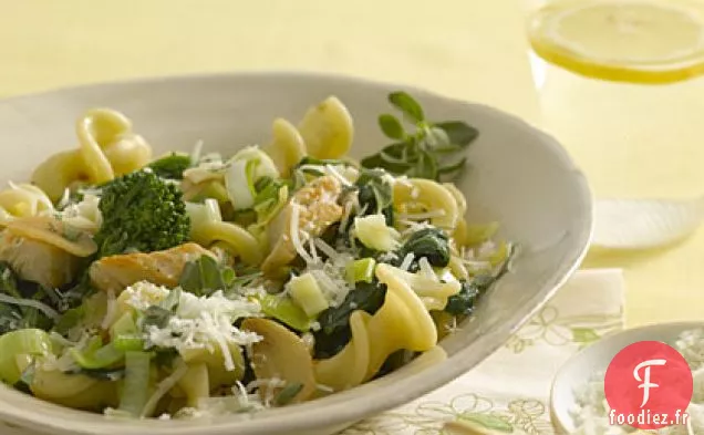 Fiore Avec Rabe au Brocoli, Poulet et Fromage Pecorino