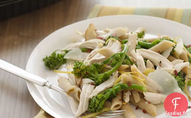 Penne Au Poulet et Citron Confit