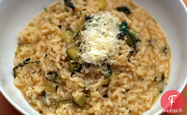 Dîner Ce soir : Risotto de Courge d'Été