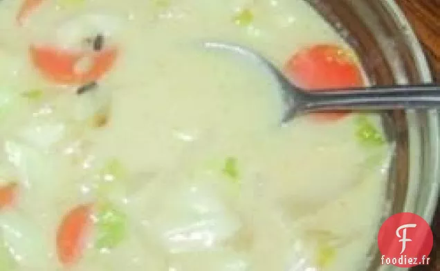 Soupe de Riz Sauvage Au Curry