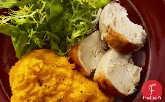 Purée de Courge Rôtie et Ail