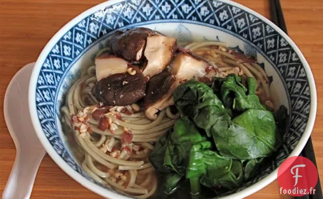 Une Soupe Rapide Et Facile {Soupe miso Aux Nouilles Soba Ou Aux Haricots Mungo