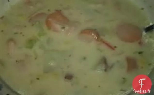 Chaudrée de Maïs aux Crevettes