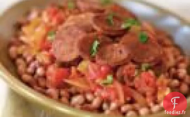 Pois Aux yeux Noirs Au Chorizo Et Au Guiso