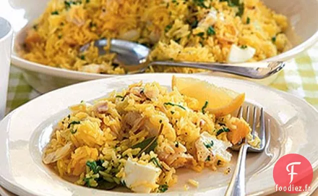 Aiglefin fumé kedgeree