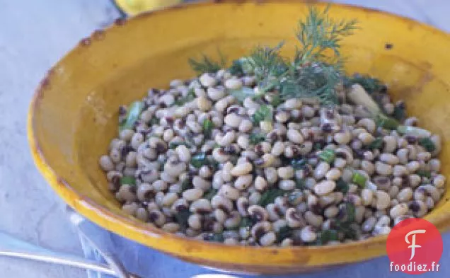 Pois aux Yeux noirs à l'aneth