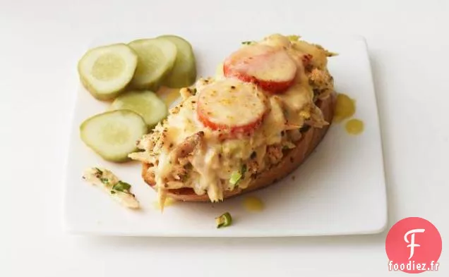 Le thon Fond avec de la Mayonnaise au raifort