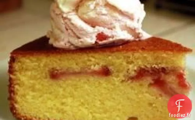 Gâteau aux Fraises à la Semoule de Maïs