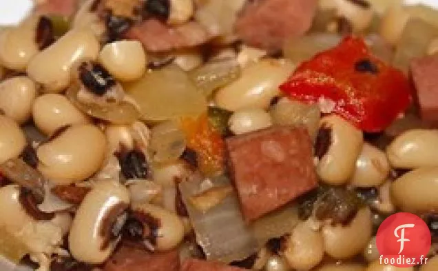 Petits pois épicés à la mijoteuse