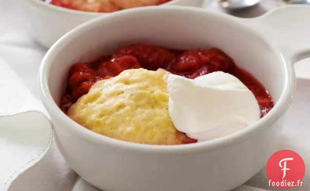 Affaissement de la Fraise Et de la Rhubarbe