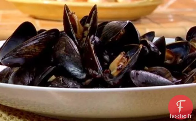 Moules à la Sauce aux Huîtres