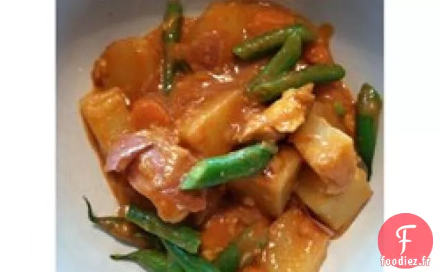 Curry Navratan au poulet (Indien)