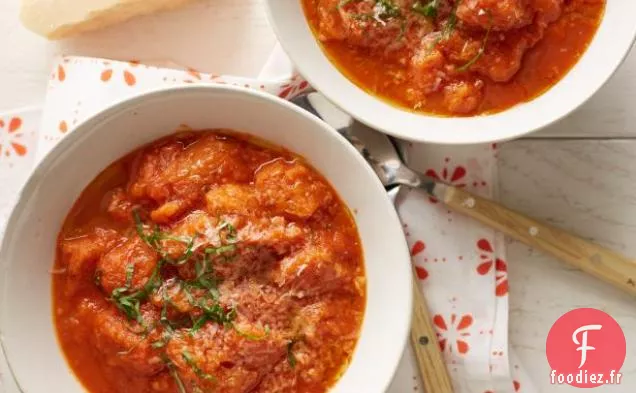 Soupe Toscane aux Tomates et au Pain - Pappa al Pomodoro