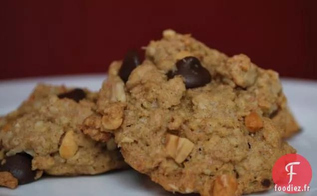 Biscuits aux Pépites de Chocolat Au Beurre d'Arachide